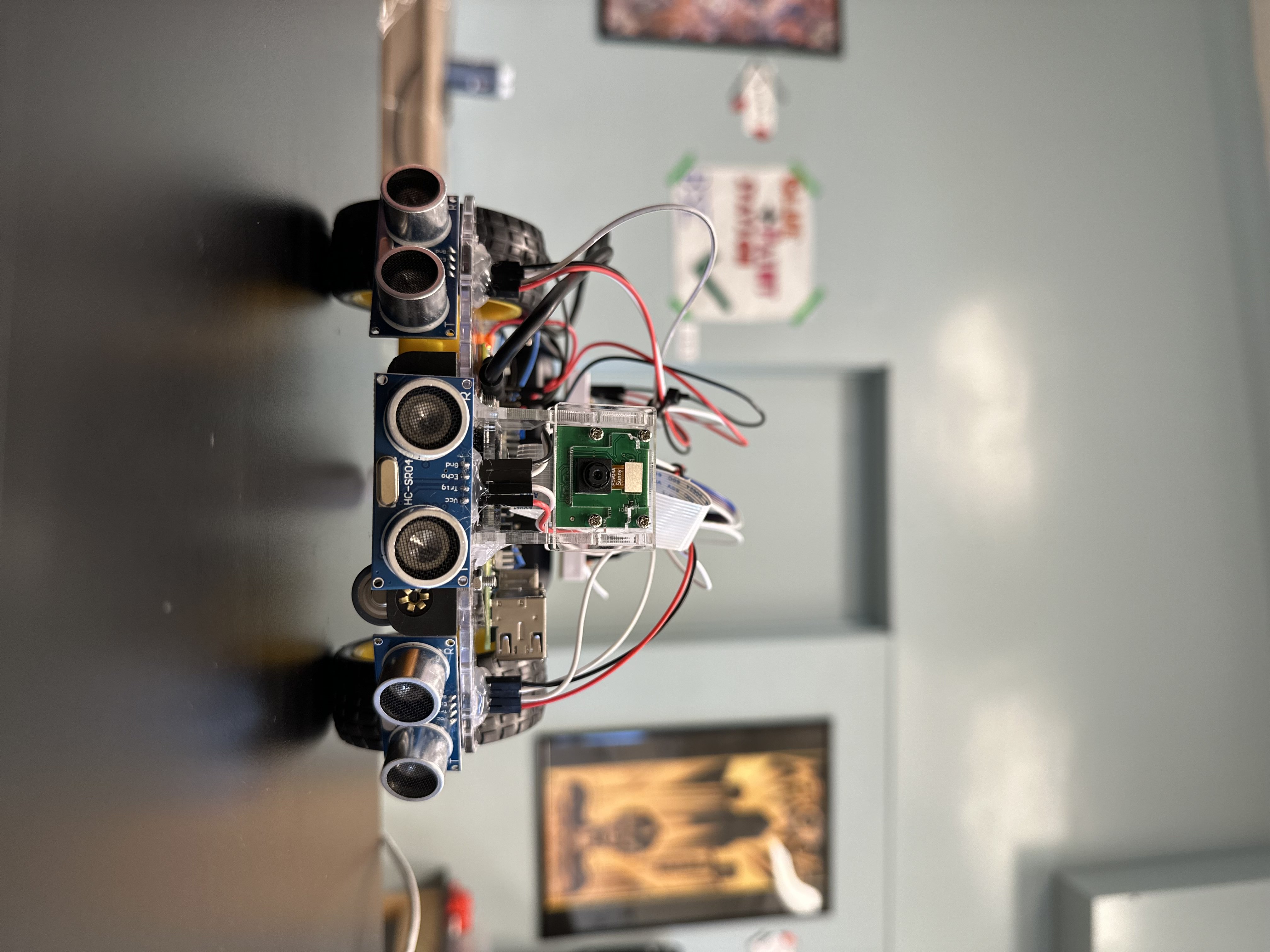 Front View of robot