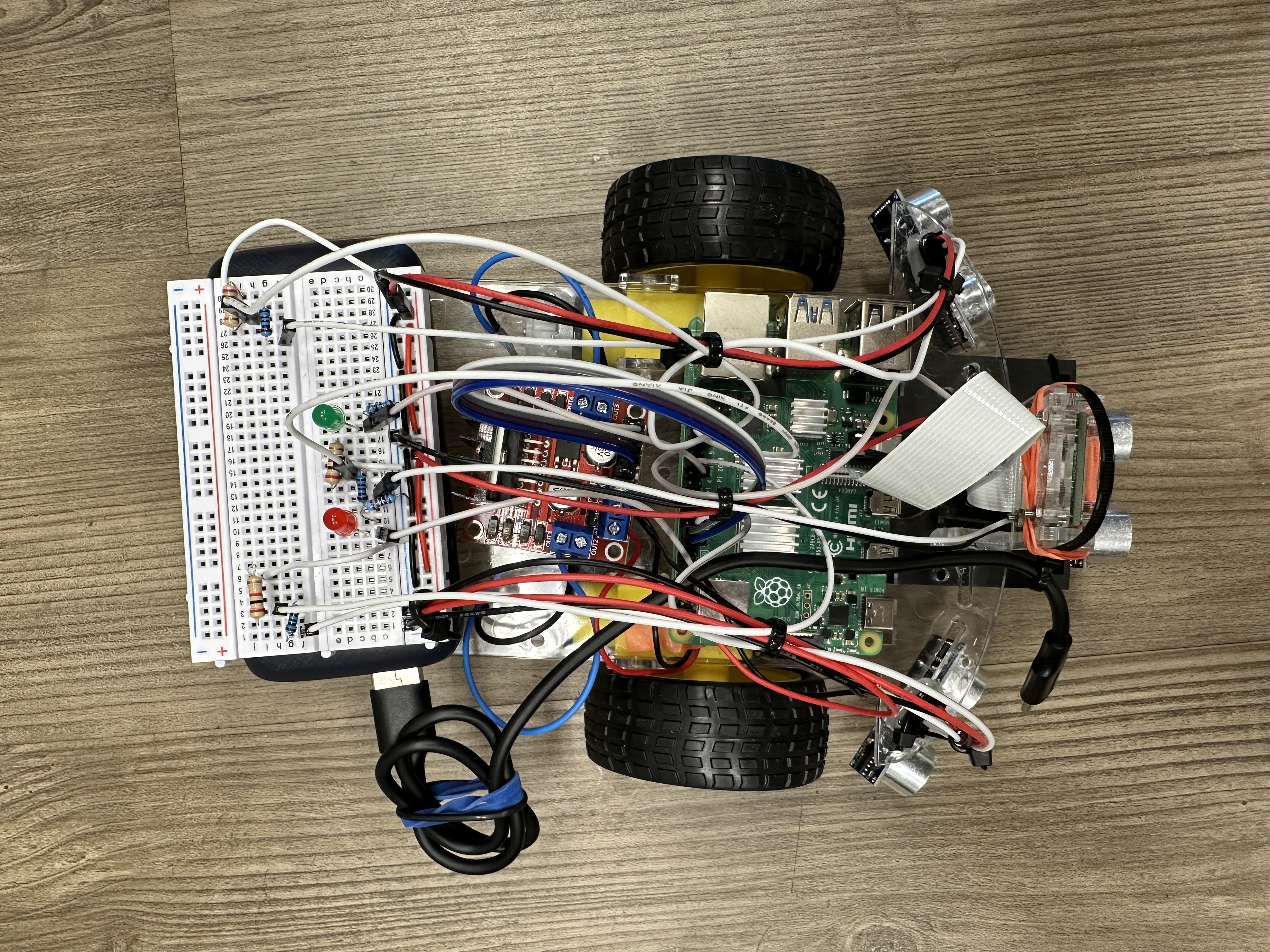 Top View of robot